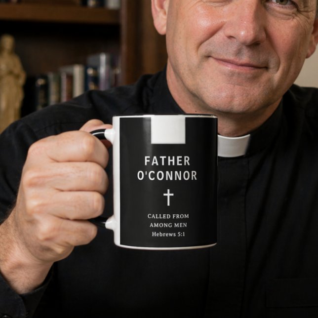Catholic Priest Hebrews 5:1 Vocation Design Tasse (Von Creator hochgeladen)
