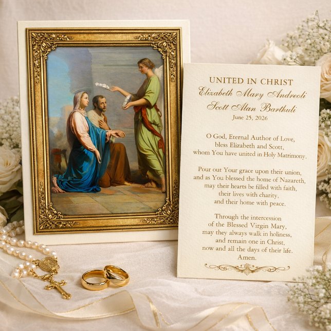 Catholic Wedding Prayer Betrothal Mary Joseph (Von Creator hochgeladen)