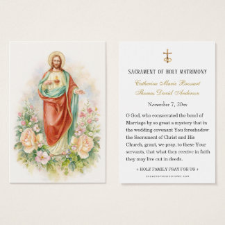 Catholic Wedding Sacred Heart of Jesus Prayer