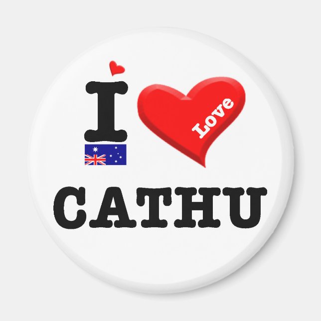 CATHU - I LIEBE MAGNET (Vorne)