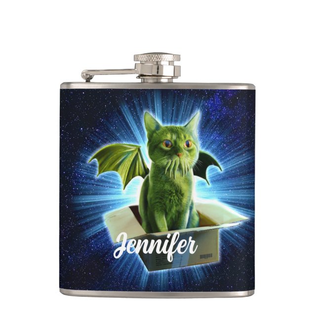 Cathulhu Flachmann (Vorderseite)