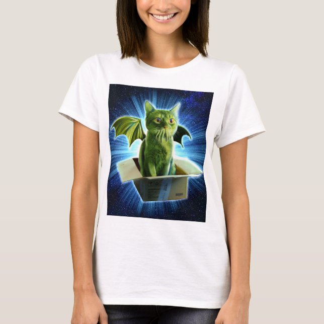 Cathulhu T-Shirt (Vorderseite)