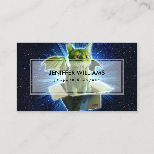 Cathulhu Visitenkarte (Vorderseite)