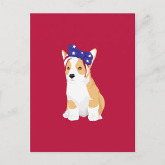 Cathy Die Patriotische des amerikanischen 4. Juli Postkarte