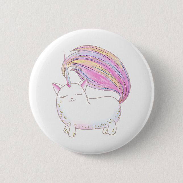 Caticorn Button (Vorderseite)