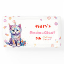 Caticorn Meow Gical Birthday