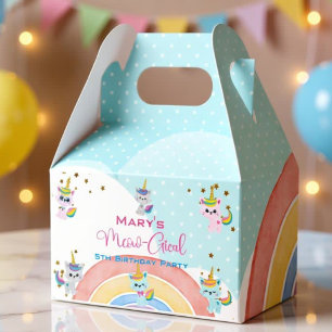 Caticorn Meow-Gical Birthday Geschenkschachtel