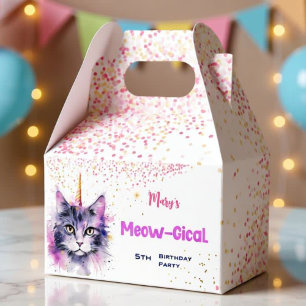 Caticorn Meow-Gical Birthday Geschenkschachtel