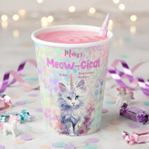Caticorn Meow Gical Birthday