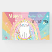 Caticorn Meow-Gical kid Birthday
