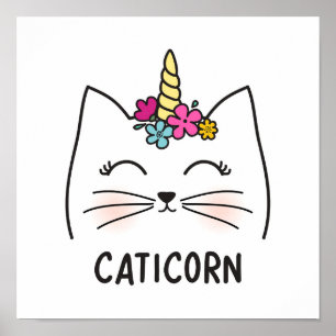 Caticorn Poster