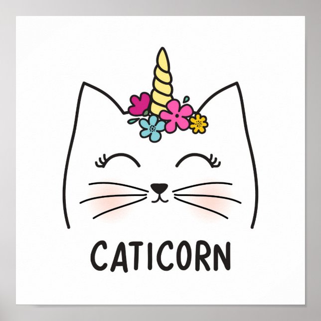 Caticorn Poster (Vorne)