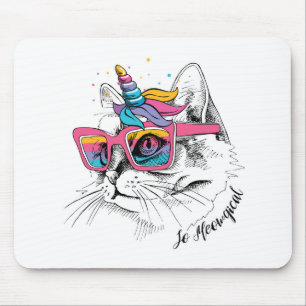 Caticorn   so Meowgical Mousepad