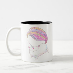 Caticorn Zweifarbige Tasse