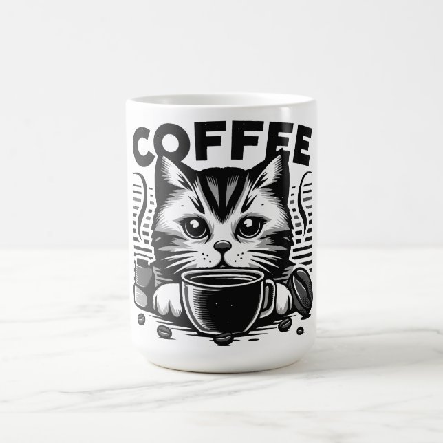 Catitude-Tasse Kaffeetasse (Mittel)