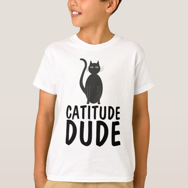 CATITUDE TYP Funny Boys Katzenjammer T - Shirt (Vorderseite)
