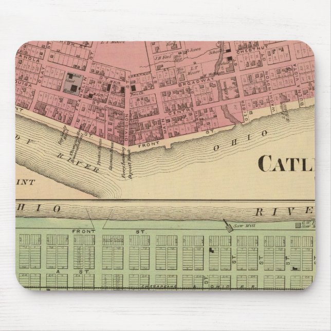 Catlettsburg, West Virginia Mousepad (Vorne)