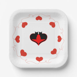 Catlove Paper Bowls Pappteller