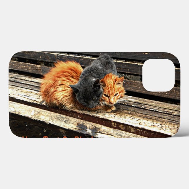 Catnap-Süssen Case-Mate iPhone Hülle (Rückseite (Horizontal))