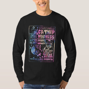 Catnip Madness Gefärbte Krawatte Niedlich Kitten C T-Shirt