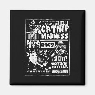 Catnip Madness Niedlich Kitten Katzengeschenk für Magnet