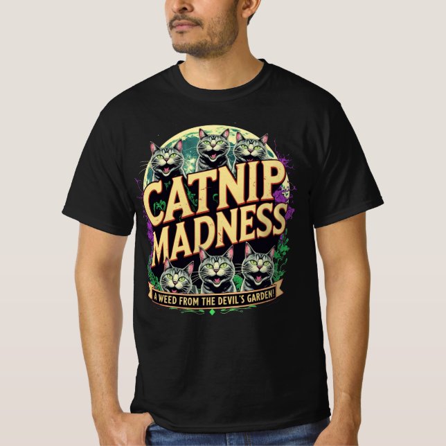 Catnip Madness T-Shirt (Vorderseite)