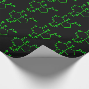 Catnip Nepetalacton Molekulare Chemische Formel Geschenkpapier