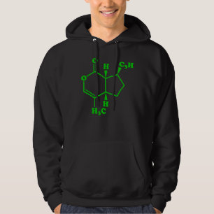 Catnip Nepetalacton Molekulare chemische Formel Hoodie