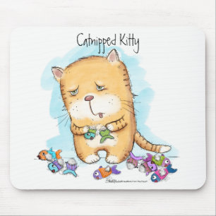 Catnipped Kitty Mousepad