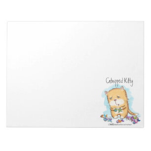 Catnipped Kitty Notizblock