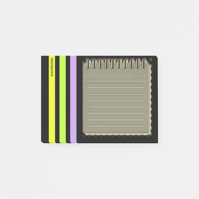 Catnoir Post-It-Notes Post-it Klebezettel (Vorderseite)