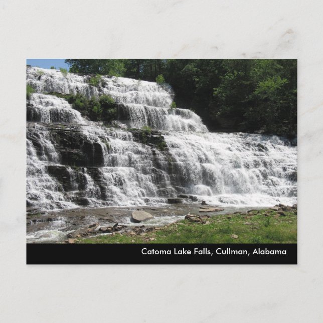 Catoma Lake Falls Postcard Postkarte (Vorderseite)