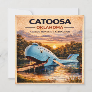 Catoosa Blauwal Route 66 Schreibwaren