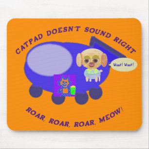 Catpad klingt nicht richtig orange mousepad