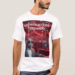 Catpitalist: Comédia do Crash do Mercado T-Shirt