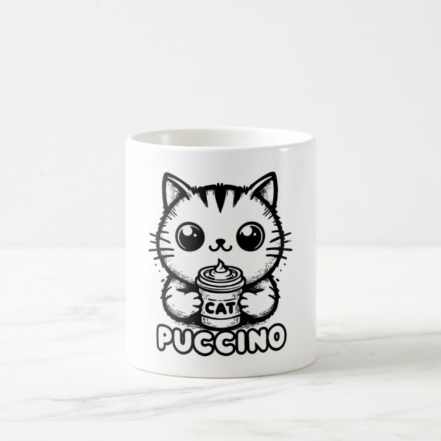 Catpuccino 1 kaffeetasse (Mittel)