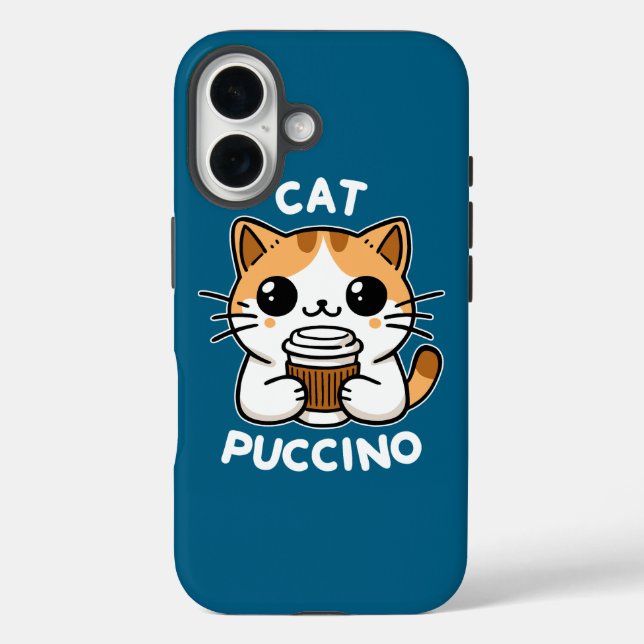 Catpuccino 2 Case-Mate iPhone hülle (Rückseite)