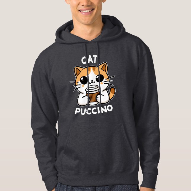 Catpuccino 2 hoodie (Vorderseite)