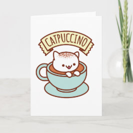 CATPUCCINO Gruß-Karte Karte