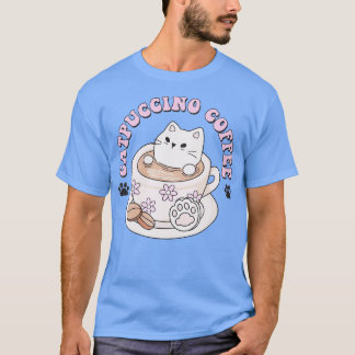 Catpuccino-Kaffee T-Shirt
