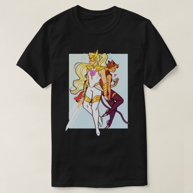 Catra Sticker T-Shirt (Design vorne)