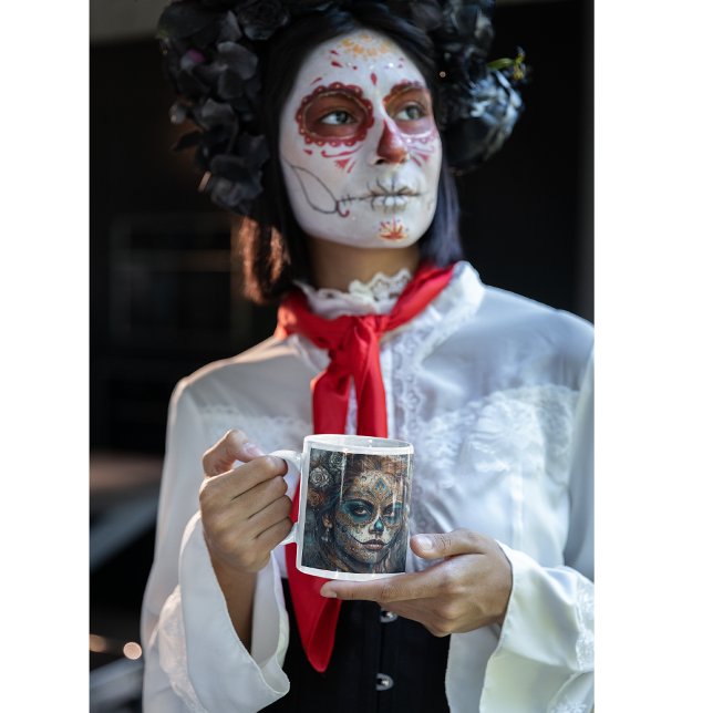 Catrina Azul Verwandlungstasse (Von Creator hochgeladen)