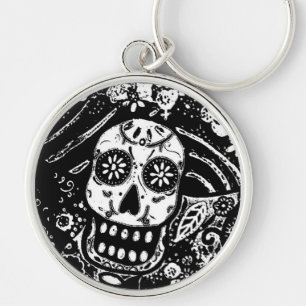 CATRINA DIA DE LOS MUERTOS SCHLÜSSELANHÄNGER