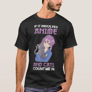 Cats Anime T - Shirt Copy
