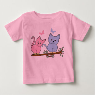 cats baby t-shirt
