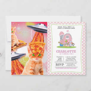 Cats, Bacons und ufos Einladung