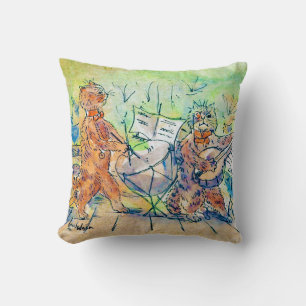 Cats Band, Louis Wain Kissen