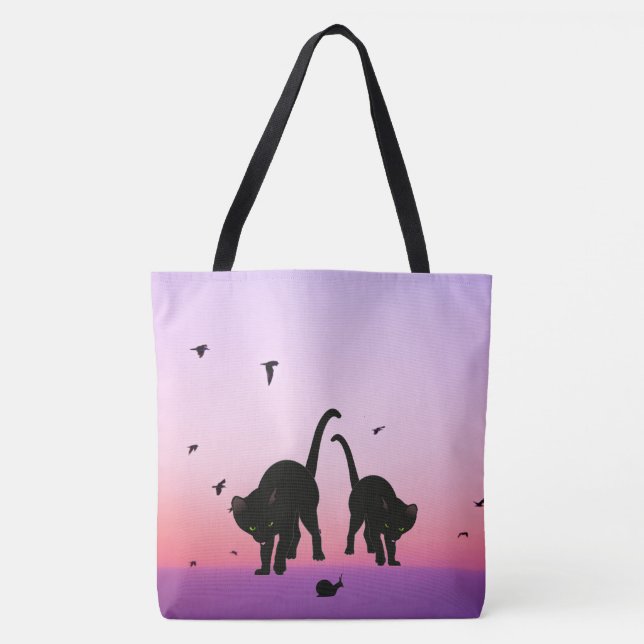 Cats Beach Bag Tasche Carry all (Vorderseite)
