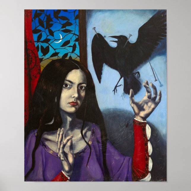 "Cat's Cradle" von Christiane Cegavske Poster (Vorne)