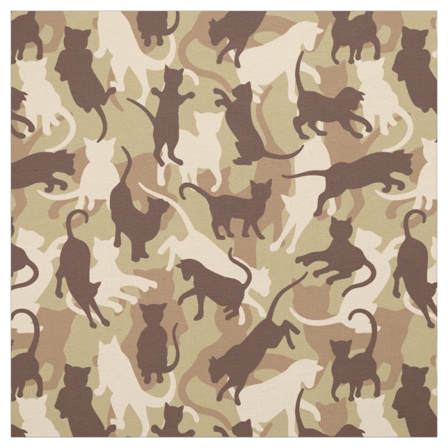 Cats Desert Camouflage Stoff (Muster)